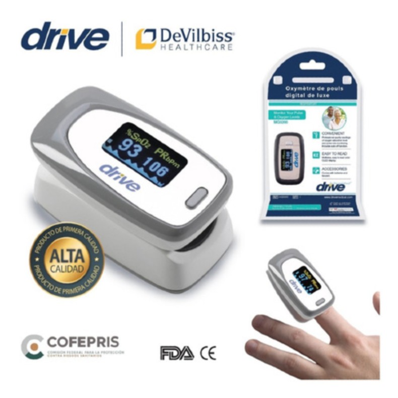 Oximetro De Pulso Mq3200 Marca Drive Medical