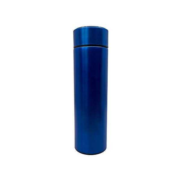 Termo Digital Inteligente 500ml Botella De Acero Inoxidable. Azul