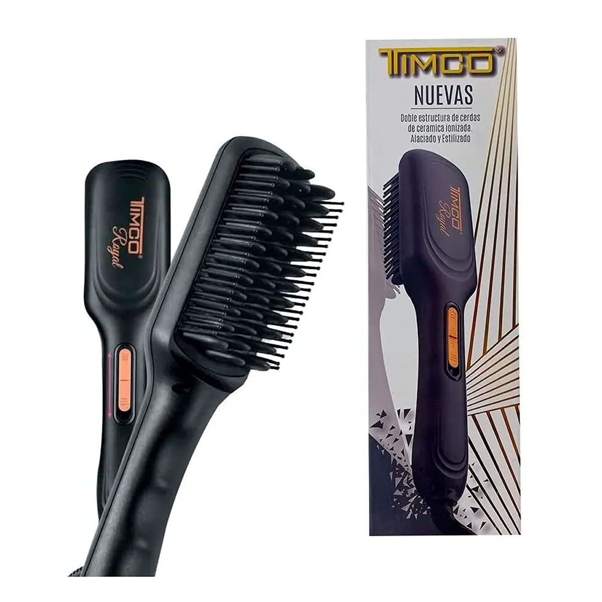Pro Ceramic Cepillo Electrico Para Cabello Timco Cepillo Secador
