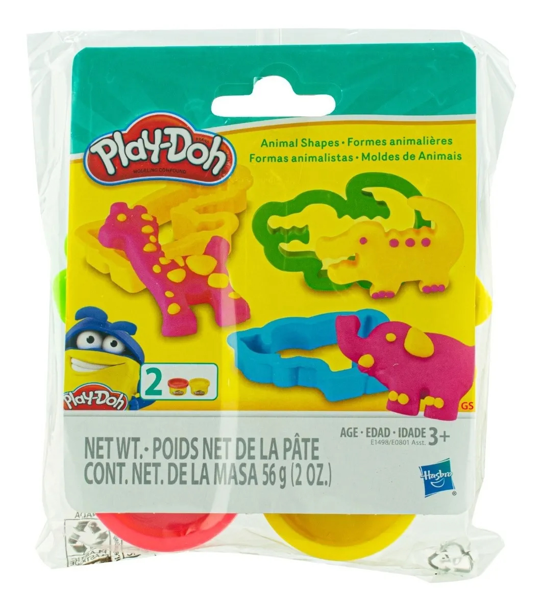 Play Doh Moldes Pack 12 Sets 56 Gr C/U Hasbro