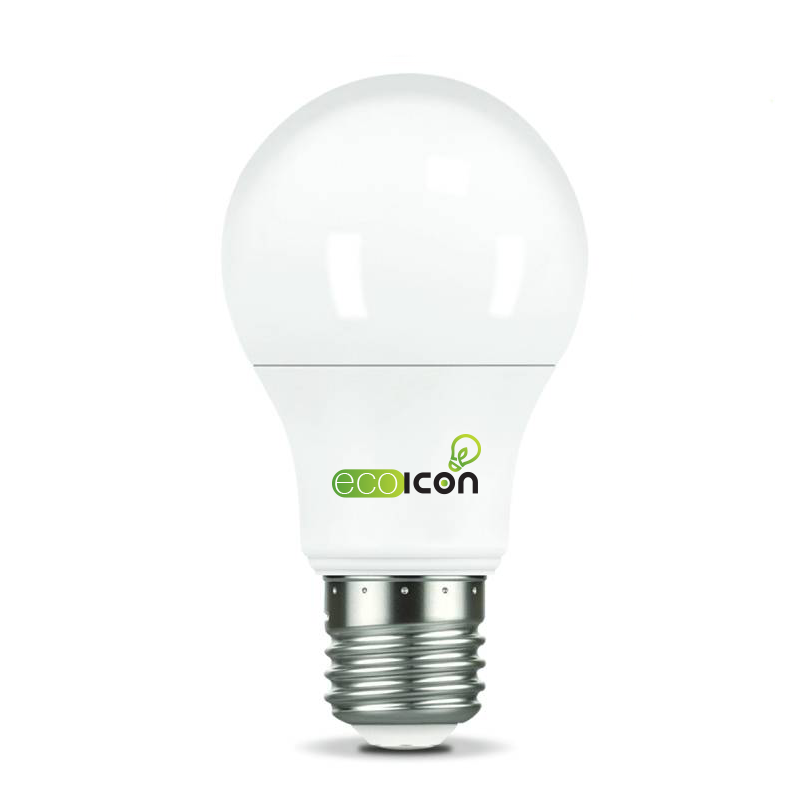 Pack 50 Pzas Foco Eco Icon Led 9w A60 Luz Blanca Ilumina 60w