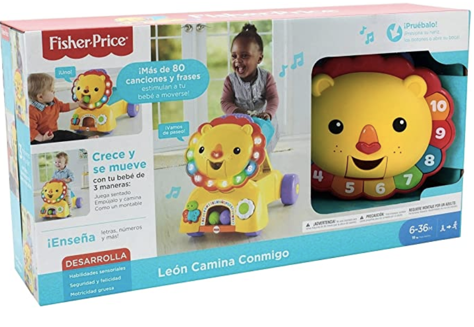 León Camina Conmigo 3 En 1 De Fisher Price