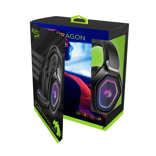 Audífonos Gaming  "BLACK DRAGON"