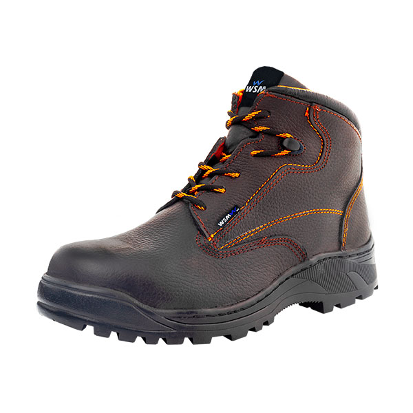 Zapato de Seguridad WSM, Ergonómico y cómodo. Con casquillo de Policarbonato. Bota Industrial y multifuncional. 2957-DH