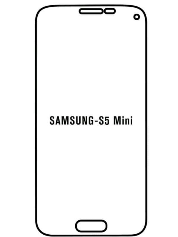 Jeco 99F Kit de Mica Hidrogel AZUL Frontal+Trasera Samsung  S5  Mini