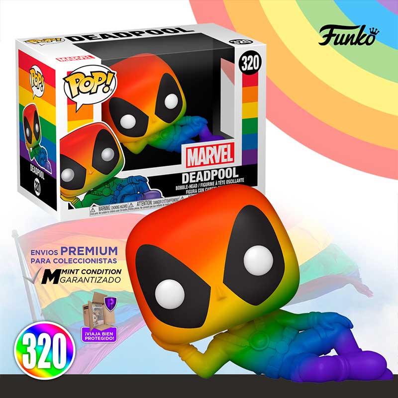 Funko Pop Original Deadpool Marvel Comics Nerdy 30 Años