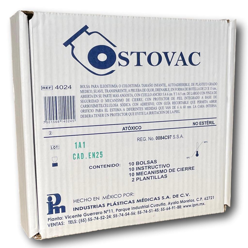 Bolsa de colostomia tamaño infantil 