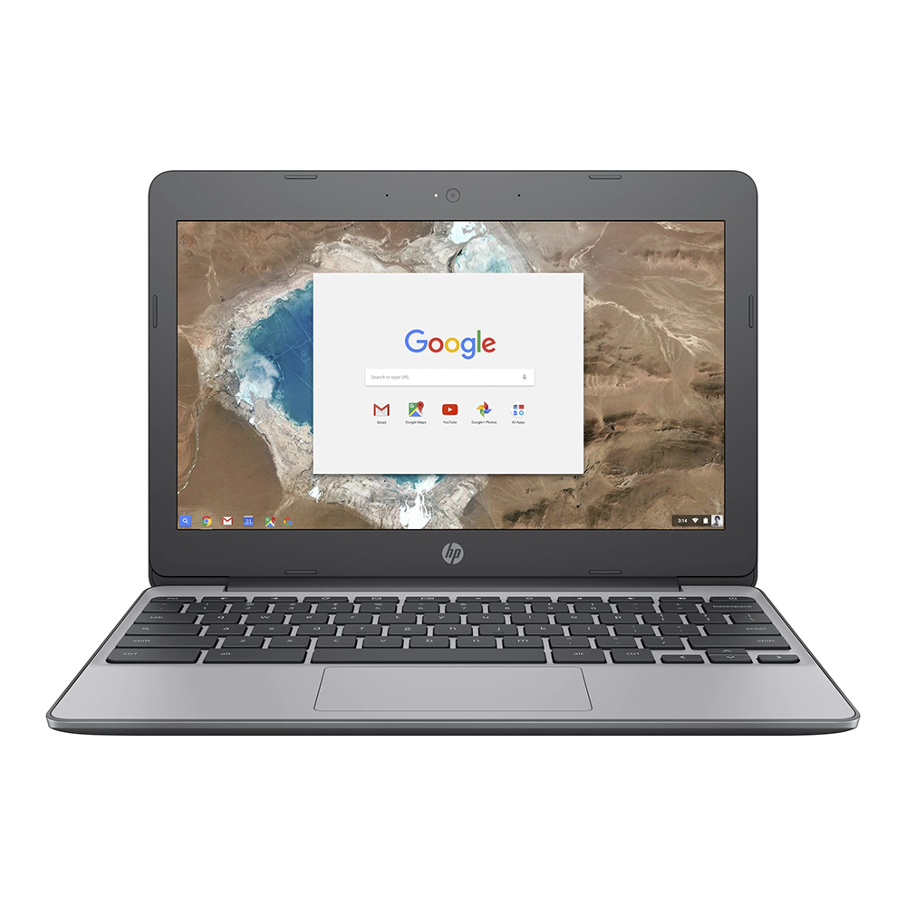 HP Chromebook - 11-v020nr 11.6 Intel Celeron N3060 1.6GHz 4 gb RAM 16 GB EMMC Intel HD Graphics 400 Chrome OS Webcam Silver - Reacondicionado Grado A