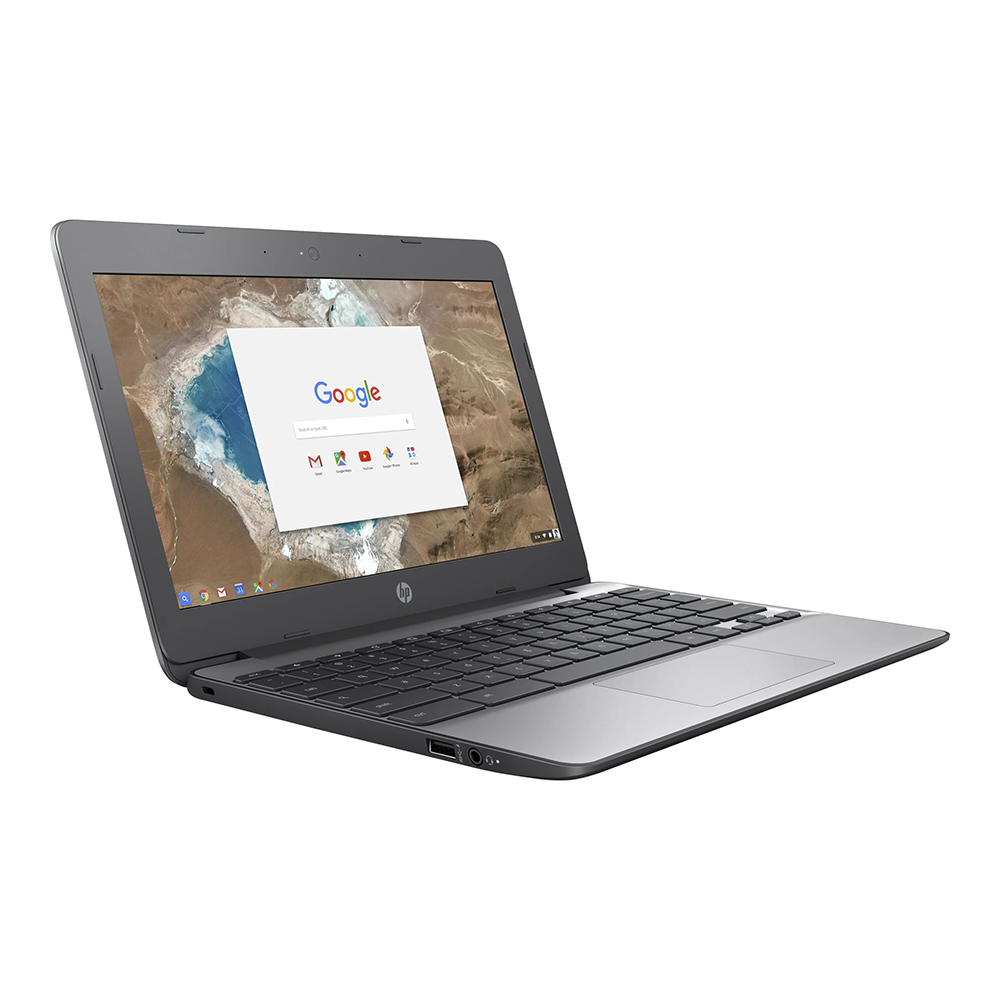 HP Chromebook - 11-v020nr 11.6 Intel Celeron N3060 1.6GHz 4 gb RAM 16 GB EMMC Intel HD Graphics 400 Chrome OS Webcam Silver - Reacondicionado Grado A