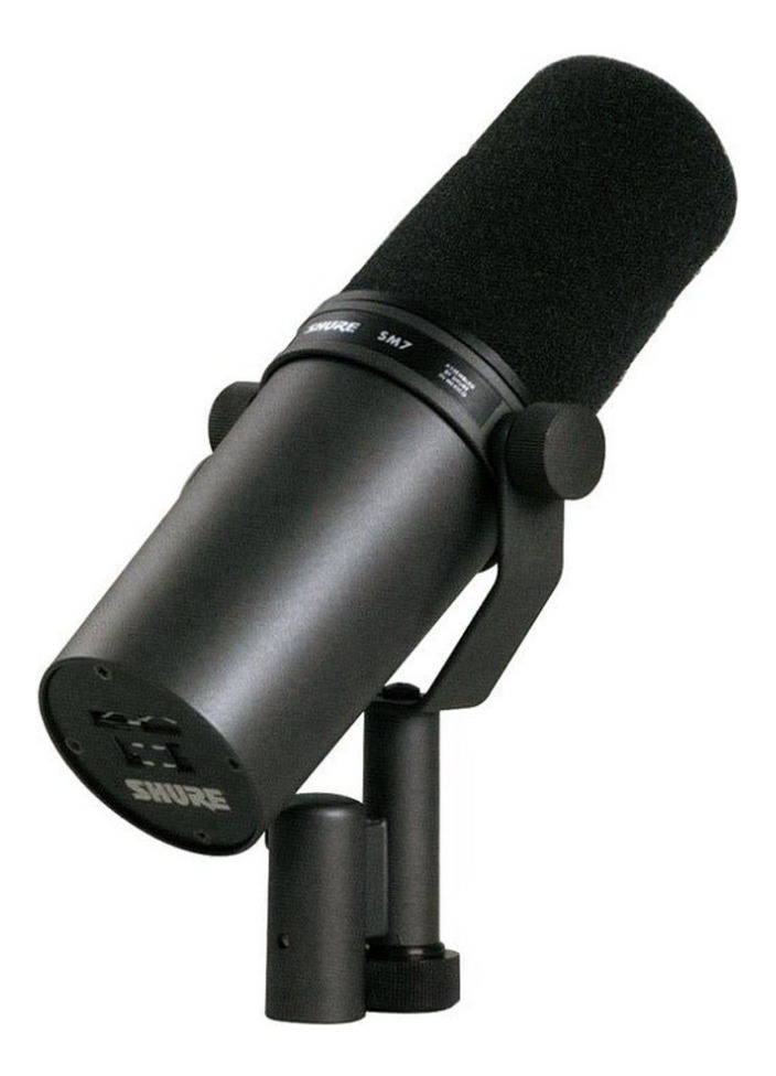 Micrófono Dinámico Para Radio Y Tv Shure Sm7b