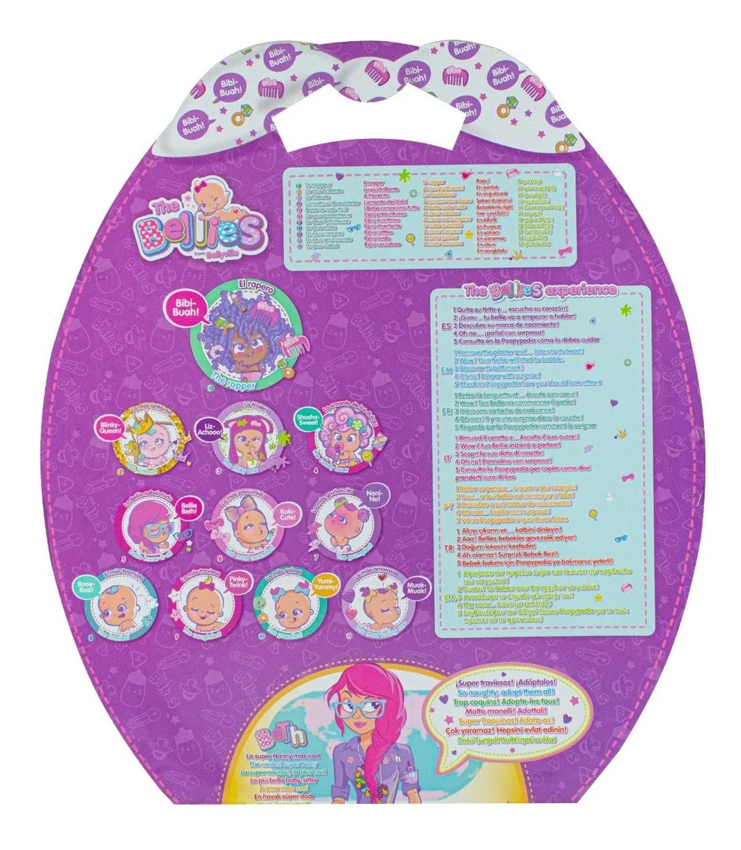 The Bellies Bibi Buah 16cm Con Accesorios Famosa