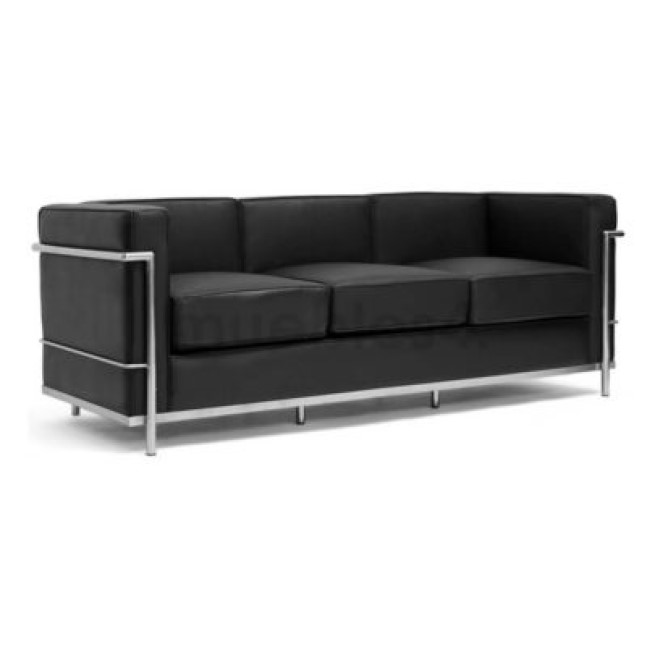 SILLON LE CORBUSIER LC3 NEGRO