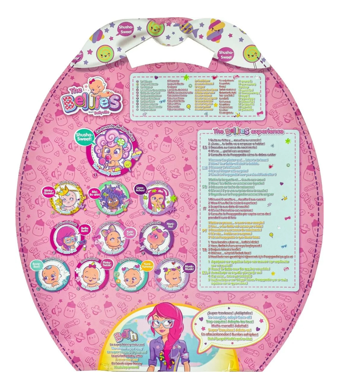 The Bellies Shusha Sweet Olor Dulce Y Sonido 20 Cm Famosa