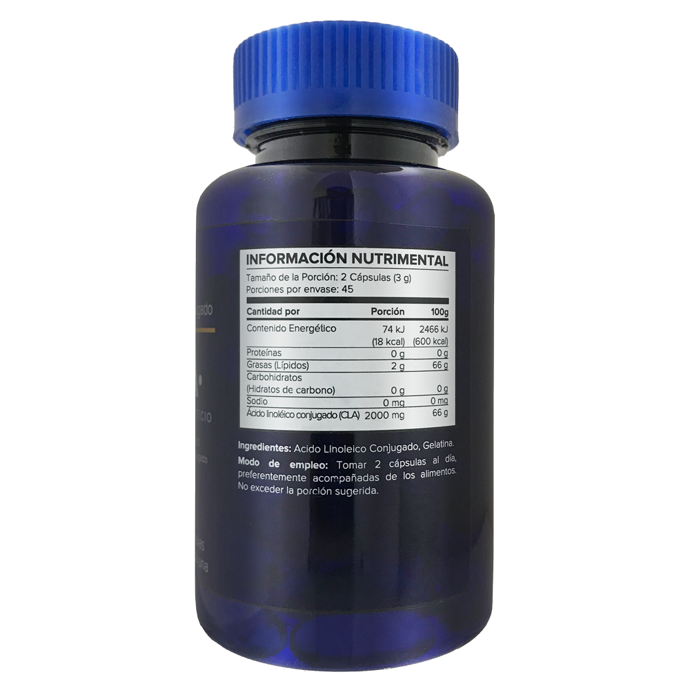 5H8 Nutrition CLA Acido Linoléico Conjugado 90 Cápsulas De Gelatina Blanda Origen Natural Derivado De Aceite De Cártamo 45 Porciones Por Envase Tamaño de la porción 2 Cápsulas