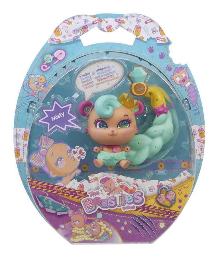 The Bellies Beasties Misty Bebe Con Accesorios Famosa