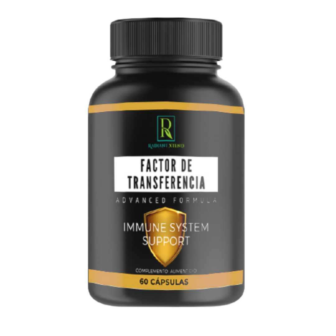 FACTOR DE TRASFERENCIA, Formulado para Aumentar, Reforzar y Mantener el Sistema Inmune IMMUNE SYSTEM SUPPORT 60 CAPS CALIDAD PREMIUM