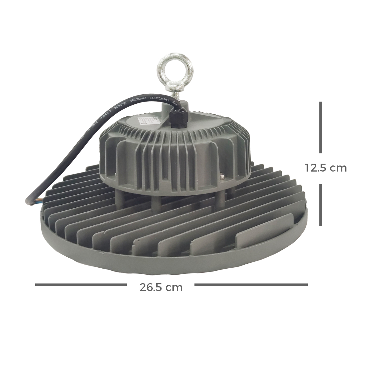 Lampara Ufo Campana Led Industrial 150w 16500lm Luz Fria
