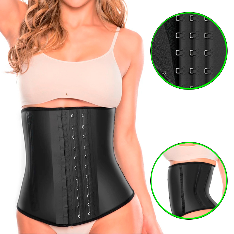 Cinturilla En Látex Faja Colombiana Deportiva Reductora Talla L