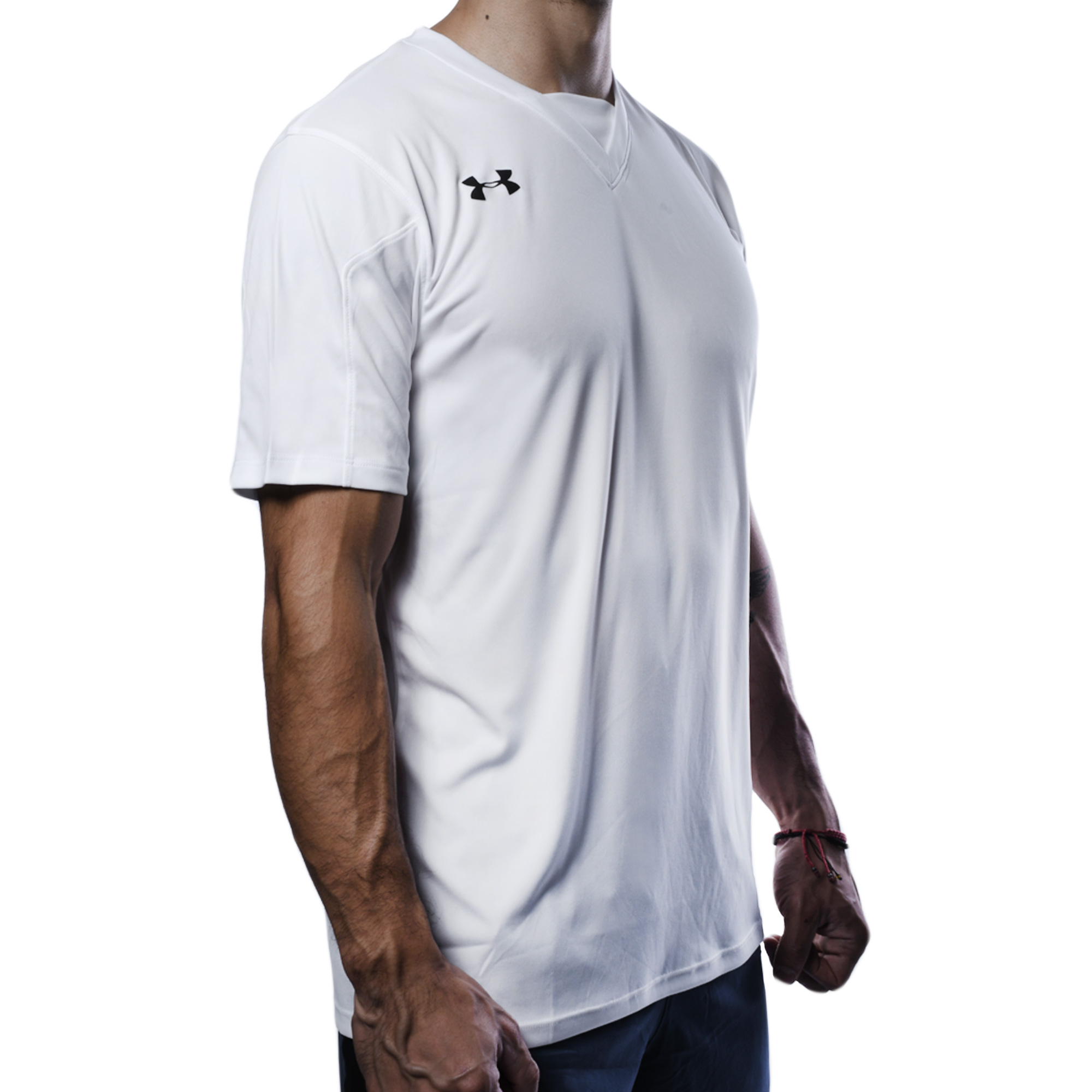 Playera Under Armour Hombre Golazo Jersey Gym Training Blanco 1270926100