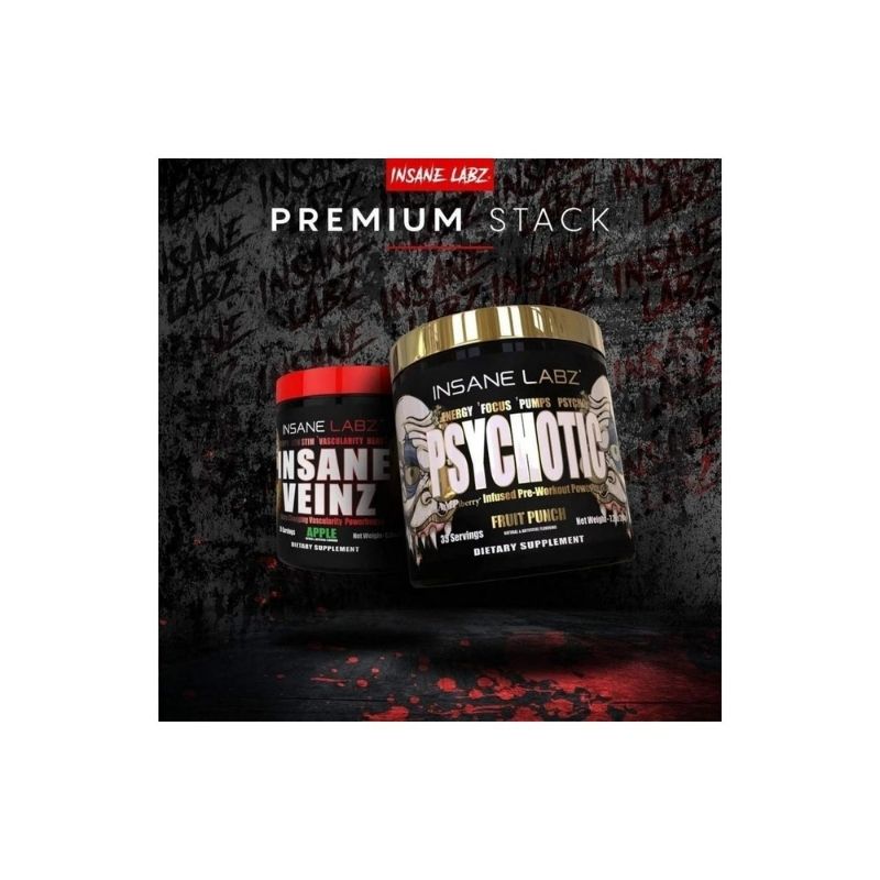 Pre Entreno Insane Labz Psychotic Orange Gold 35 Servicios (208,4gr)