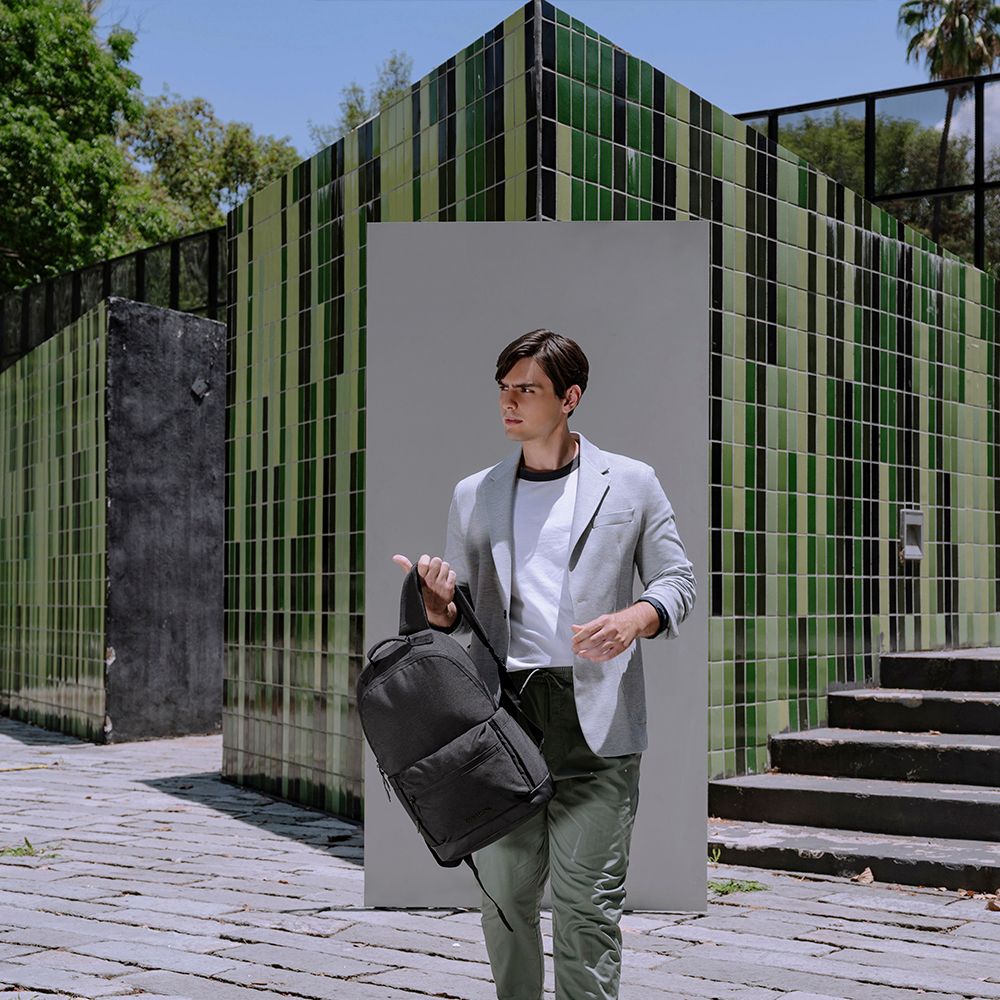 Mochila Para Laptop Vintage Slate Cool Capital 15.6 Pulgadas