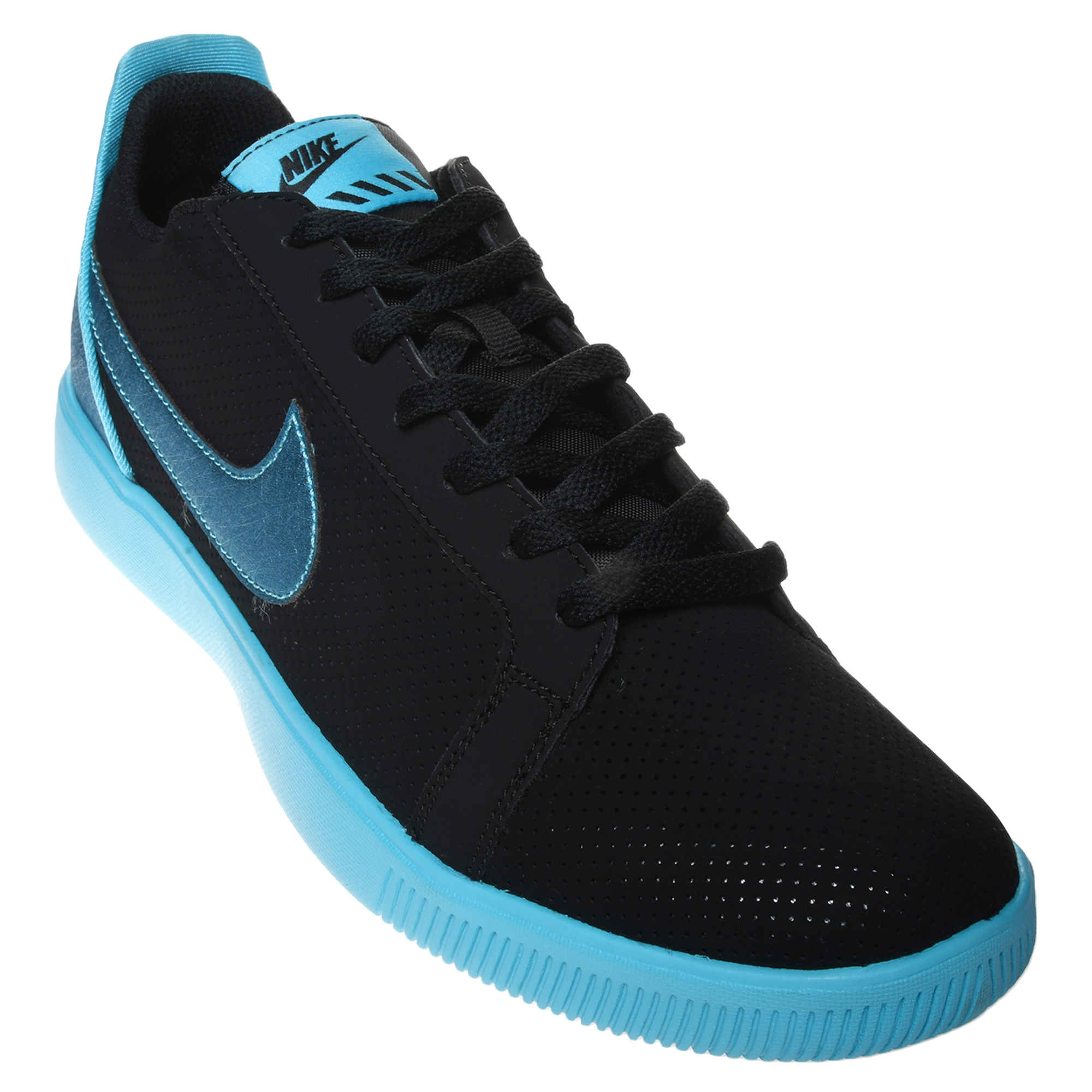 Tenis Nike Hombre Clásicos Cuero Negro 579957006