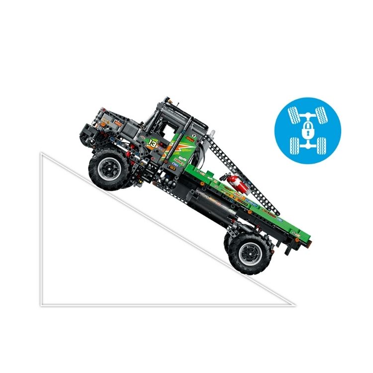 Lego 42129 Camión de Trial 4x4 Mercedes-Benz Zetros