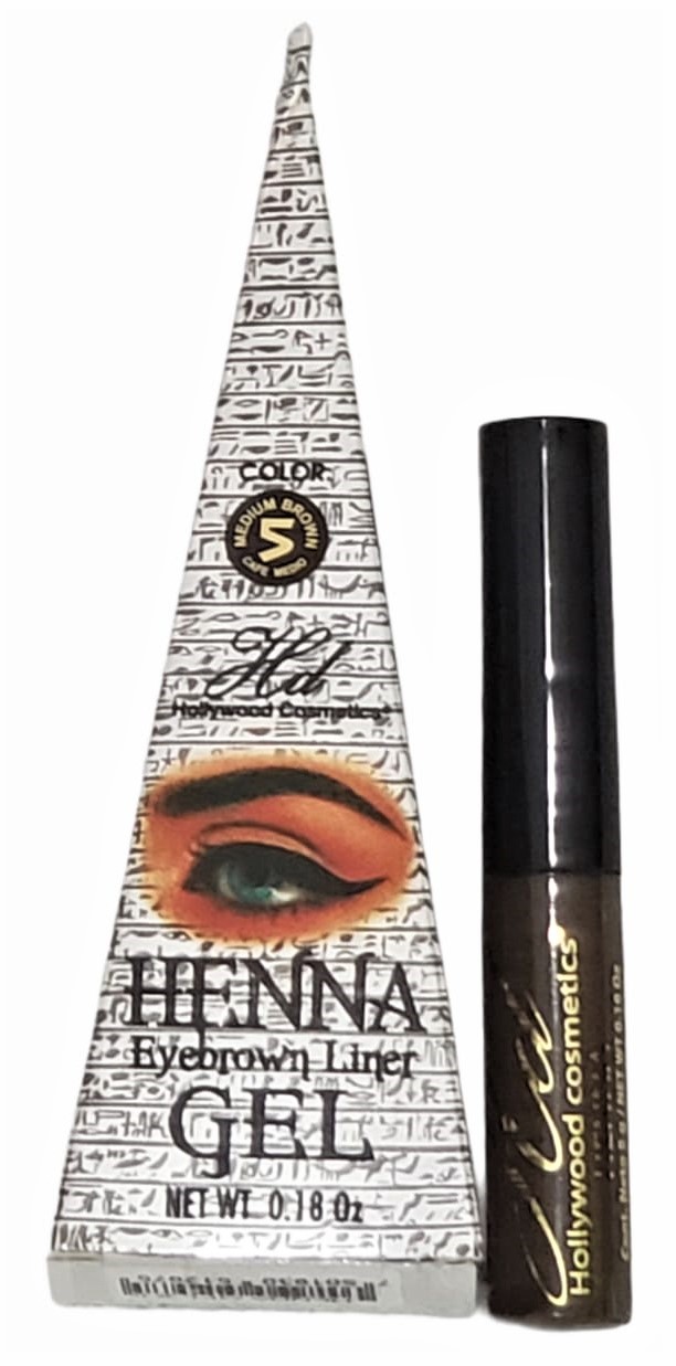 Delineador de henna en GEL para cejas hollywood cosmetics