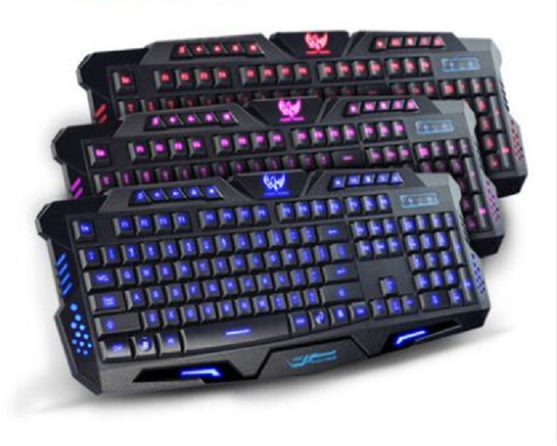 Kit Teclado y Mouse Gamer con luz led 