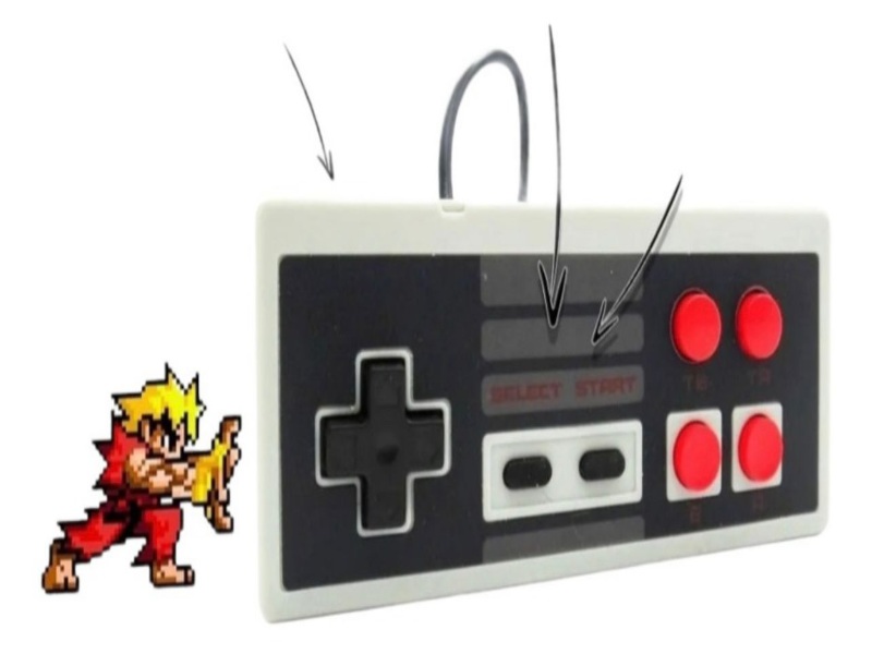 Mini Consola Retro Tipo Clásica 620 Videojuegos