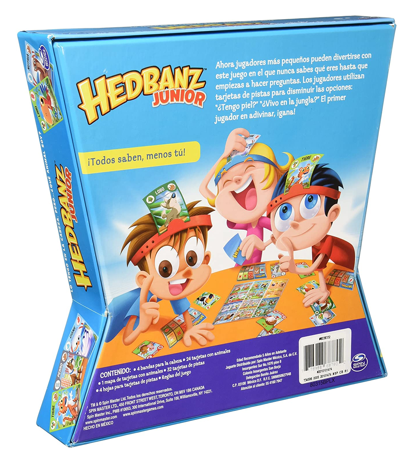 Hedbanz Junior Juego De Mesa Spin Master