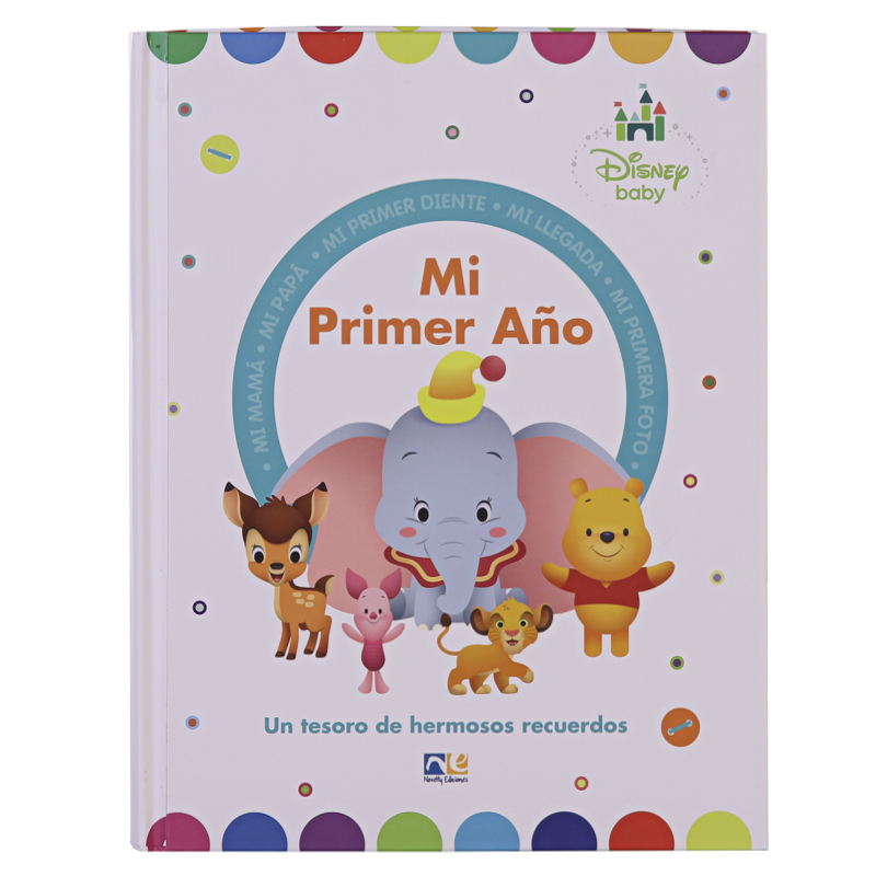 Libro Tipo Diario Mi Primer Año Disney con Cajón - Novelty
