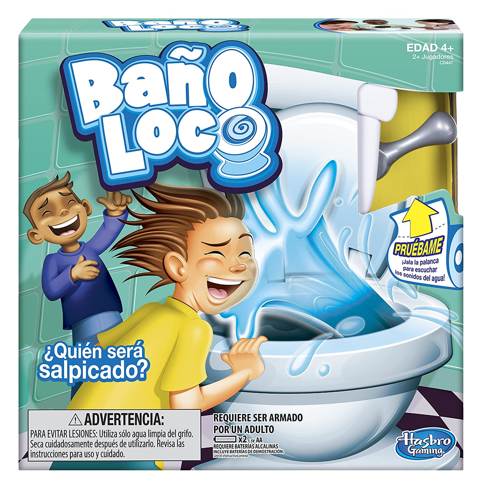 Baño Loco Juego De Mesa Hasbro
