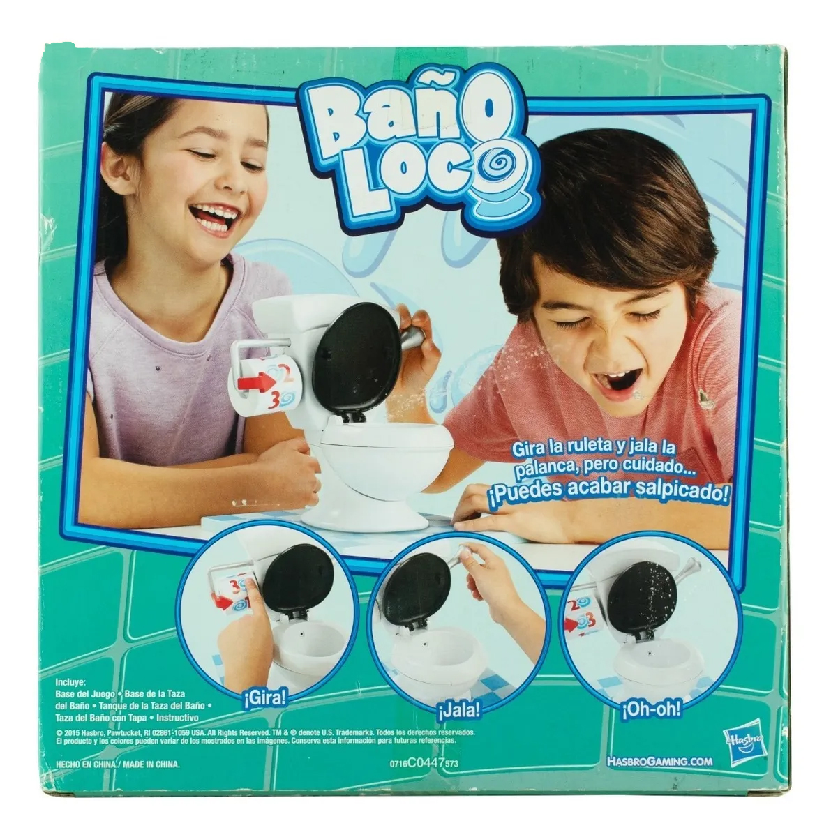 Baño Loco Juego De Mesa Hasbro