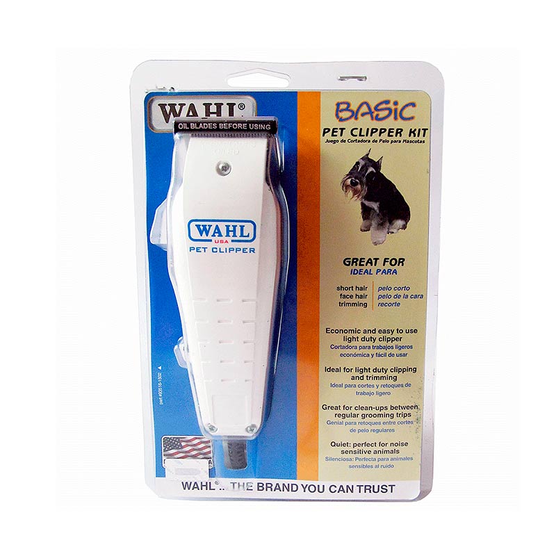 Kit Rasuradora De Pelo Para Mascota Basic Pet Clipper Wahl