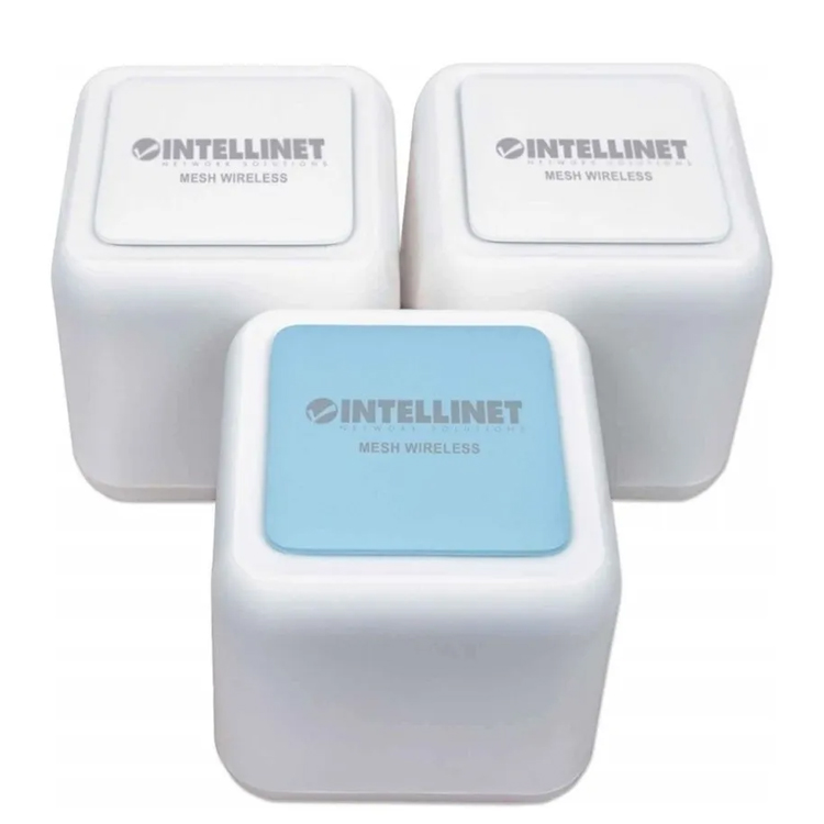 Mesh Inalambrico, Router + 2 Repetidores Ac 1200 Intellinet