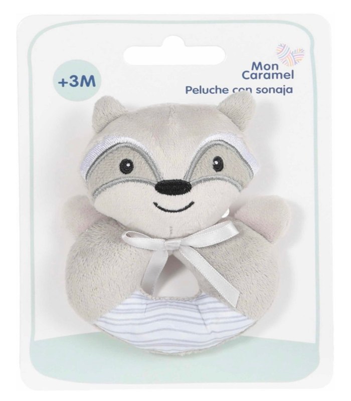 Sonaja y Peluche para Bebé Mom Caramel