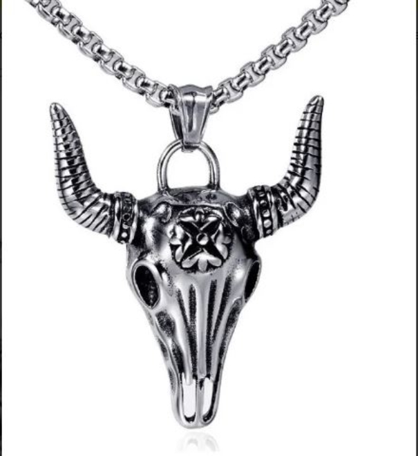 Collar Cadena Cabra Satanica Regalo Religión