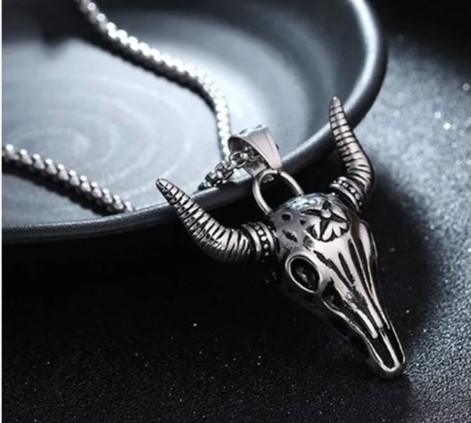 Collar Cadena Cabra Satanica Regalo Religión