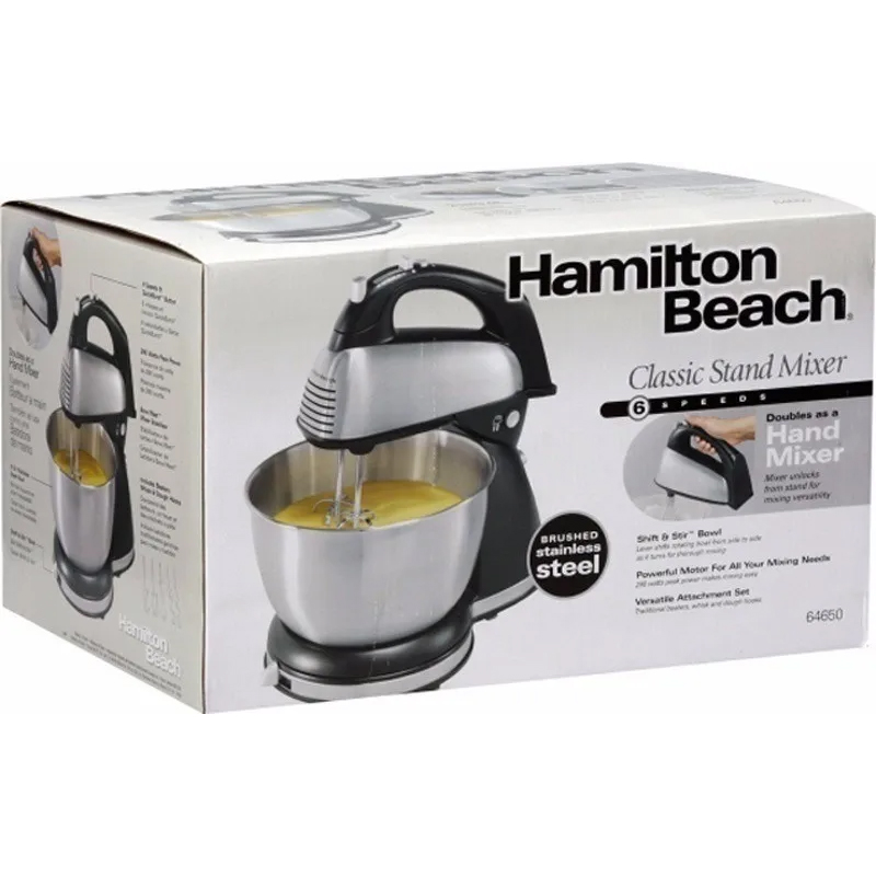 Batidora 6 Velocidades Hamilton Beach Acero