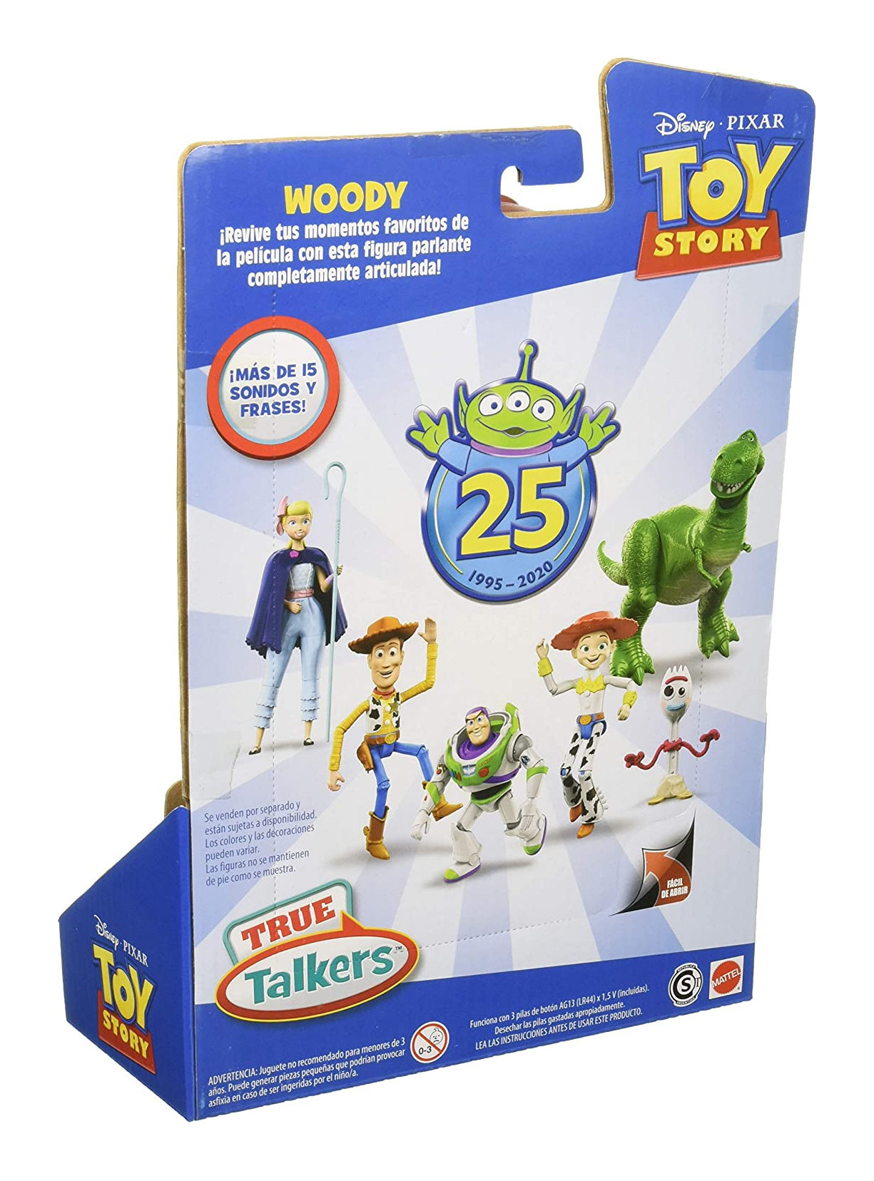 Toy Story 4 Figura Parlante Woody 24 Cm Mattel