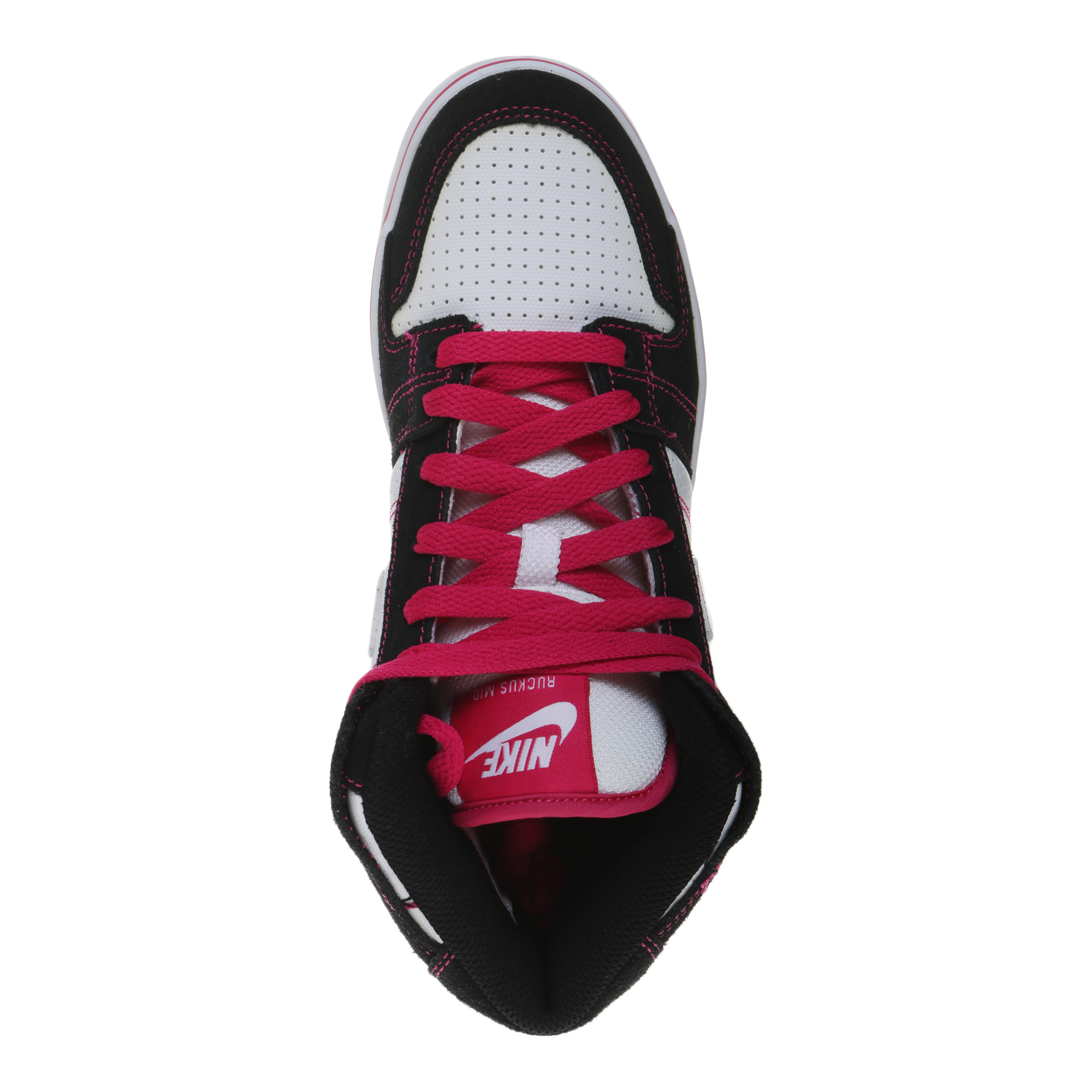 Tenis Nike Mujer Ruckus Mid Blanco Negro 396779061