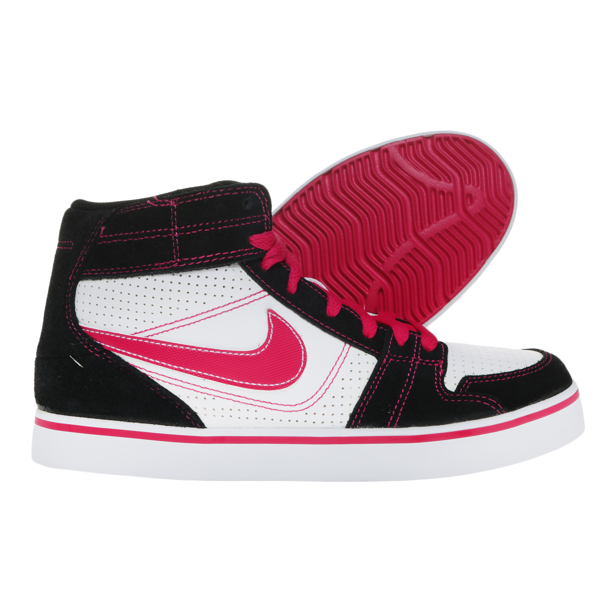 Tenis Nike Mujer Ruckus Mid Blanco Negro 396779061