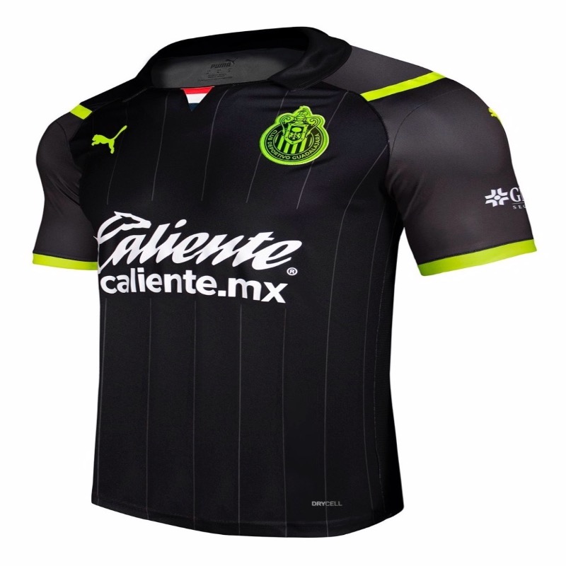 Jersey Puma de las Chivas del Guadalajara de Visitante Negro 21-22