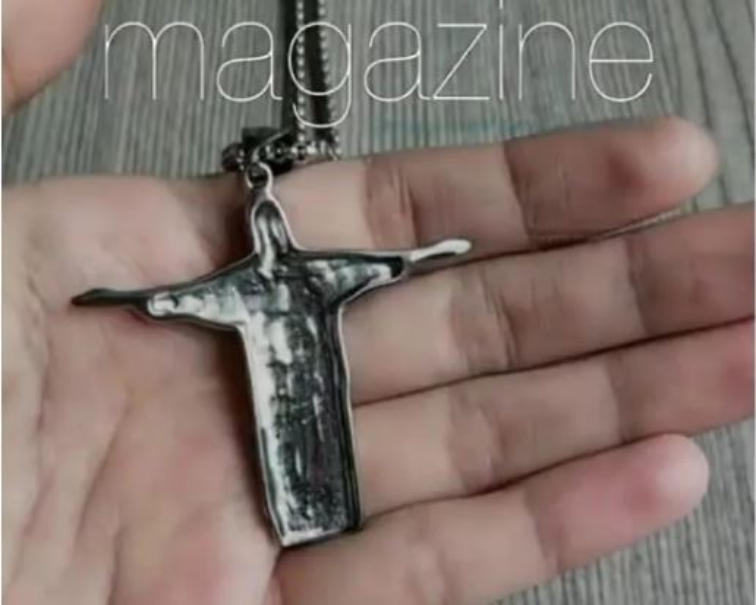 Collar Dije Cristo Redentor Del Corcovado Regalo Brazil