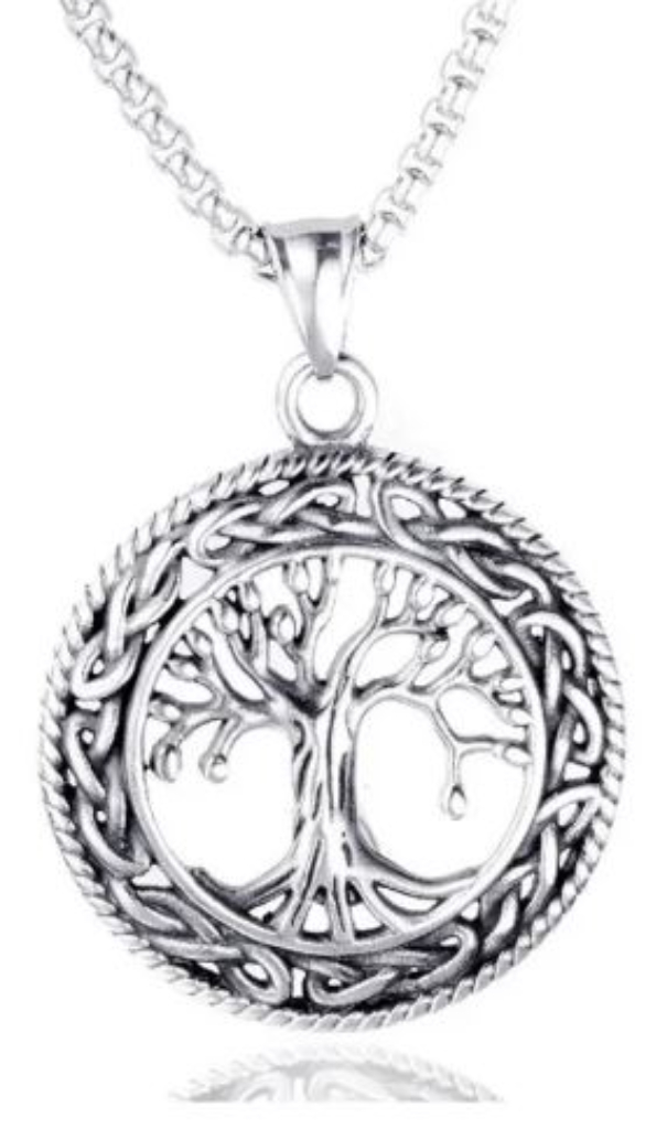 Collar Dije Arbol De La Vida Abundancia Fuerza Regalo