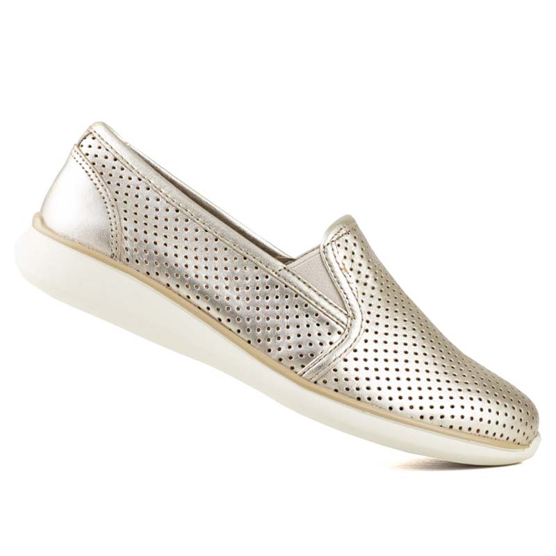 ZAPATOS ESTILO TENIS FLEXI PARA DAMA MODERNOS 28202 ORO ORIGINAL