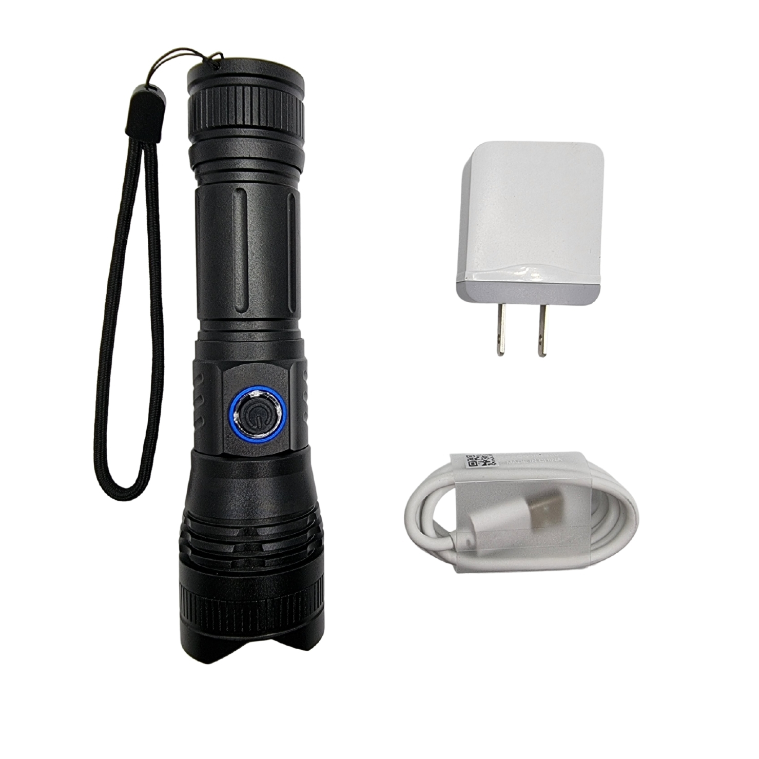 Linterna Tactica Recargable Led T9 Ultra Potente  2000 Lumenes