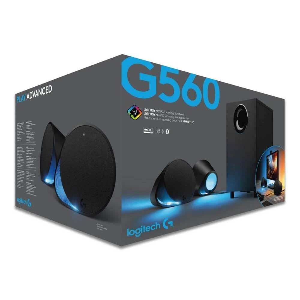 Bocinas Logitech G560 Subwoofer Inalámbrico