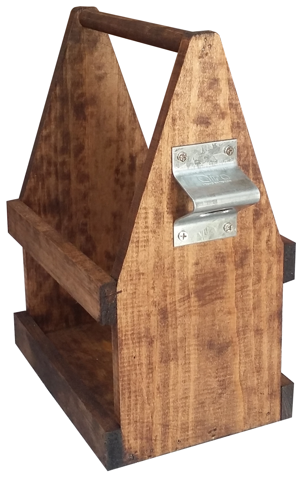 Porta Botellas Cervecero Artesanal de Madera